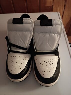 Nike Kids Black and White High-Top Sneakers